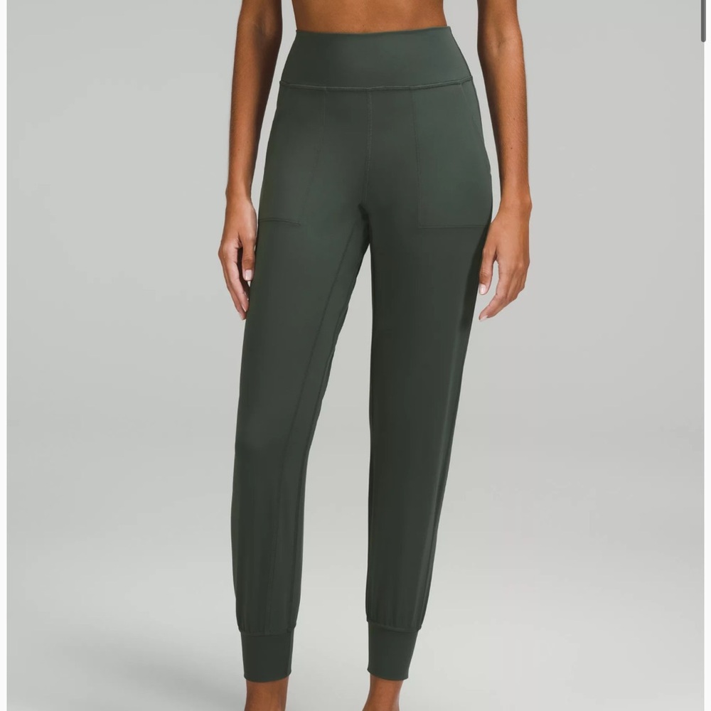 Lululemon Dark Green Smoked Spruce Joggers 2